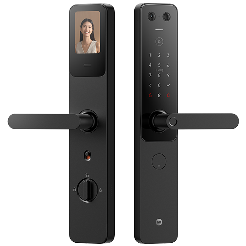 [免费标准安装]小米智能门锁E30大屏猫眼版 指纹锁智能锁可视电子锁密码锁