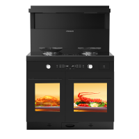 [新品]美大MEIDA蒸烤分腔集成灶X70-MAX (970XZZK)家用蒸箱烤箱一体 猛火节能 自清洁 大容量液化气