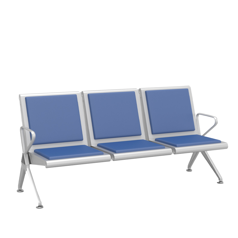 双朗 三人位排椅 L1102004 1750*650*780mm 浅蓝色 张
