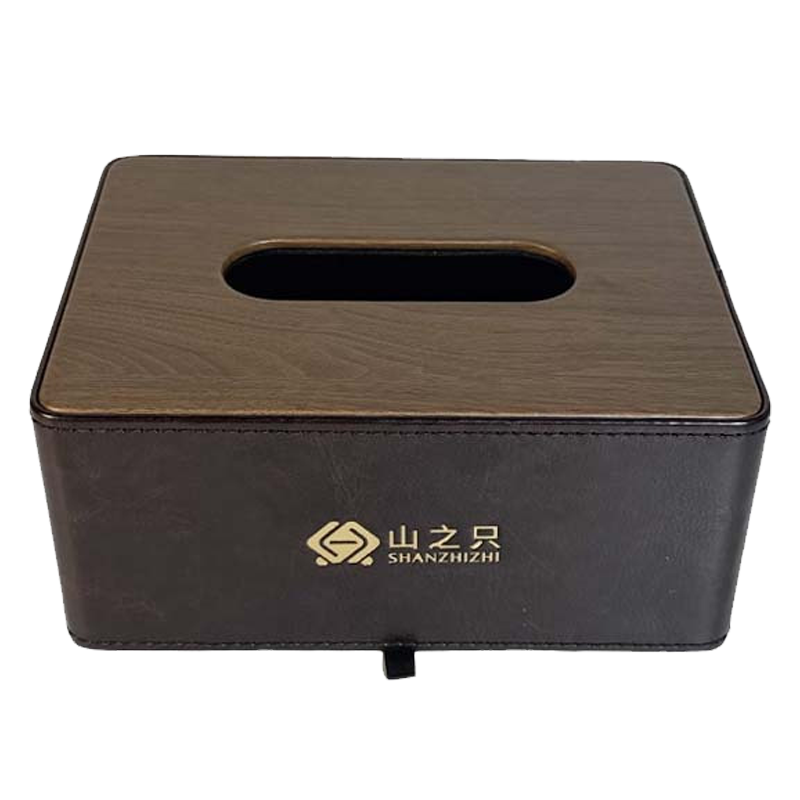 山之只 皮质纸巾盒 MZ1141-A 个