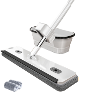 豫凯达 拖把套装 1杆1桶2拖布 套