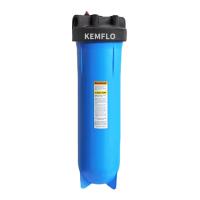 康富乐Kemflo溢泰净水器20寸大胖前置过滤瓶