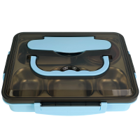 珂美芙 304不锈钢饭盒 五格(含汤碗) 个