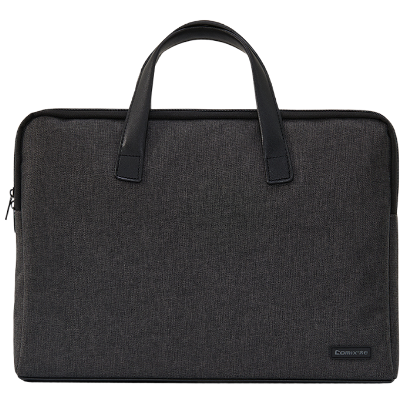 齐心 ZA0008商务公文包 手提 陨石黑 单个装