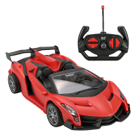儿童遥控电动玩具车敞篷兰博漂移跑车汽车模型男孩新年礼物3750