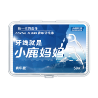小鹿妈妈青年牙线棒8盒400支