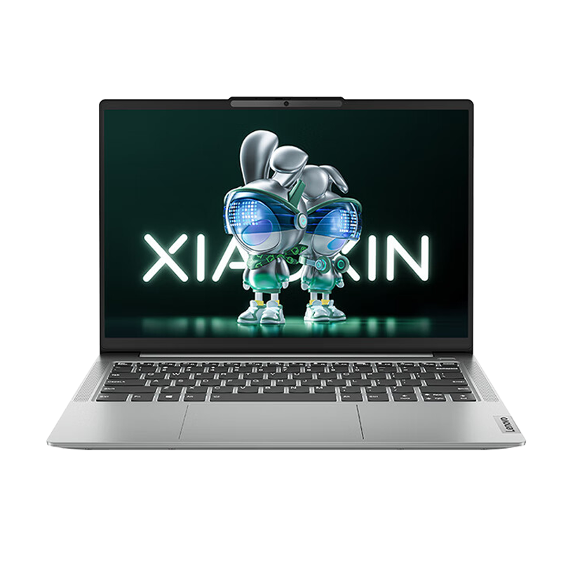 联想(Lenovo)小新14 14英寸轻薄本笔记本电脑(锐龙R7-H255 16G 512G 高色域 400nit 120Hz高刷) 商务办公学习电脑 灰色
