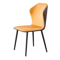 苏宁 质凡 办公家具简约接待会客蝴蝶靠背椅 颜色备注