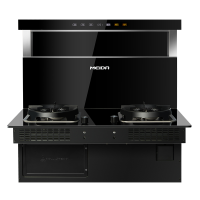 美大(MEIDA)嵌入式集成灶分体式F1Pro(JJZY-2201H) 燃气灶烟灶联动安装厨房烟灶套餐 挥手智控 液化气