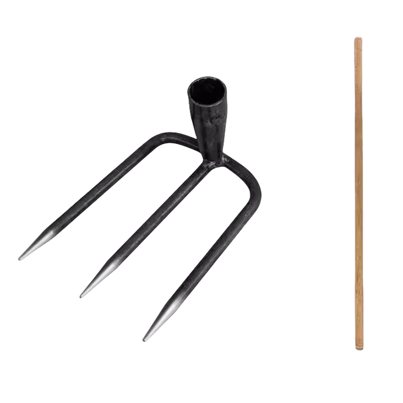 建举 三齿耙 耙子 带柄 把