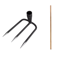 建举 三齿耙 耙子 带柄 把