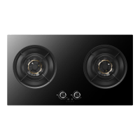 美的燃气灶液化气 双灶具 家用5.0kW猛火灶台嵌两用可调节灶具 JZY-QD529双边定时 烟灶联动 70%热能效率