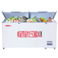 星星(XINGX) 280升冰柜冷柜冷藏冷冻双温双箱 (白色) BCD-280E/BD/BC-280HE蝴蝶门