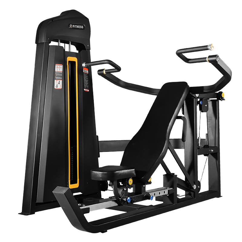 革康 GK-JSQC8063 商用仰卧举肩室内哈克深蹲综合器 坐式推胸