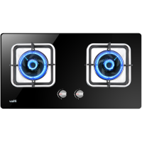 华帝(vatti)4.2KW燃气灶具嵌入式JZY-i10039B家用灶台式灶具双眼灶台嵌两用钢化玻璃一级能效液化气