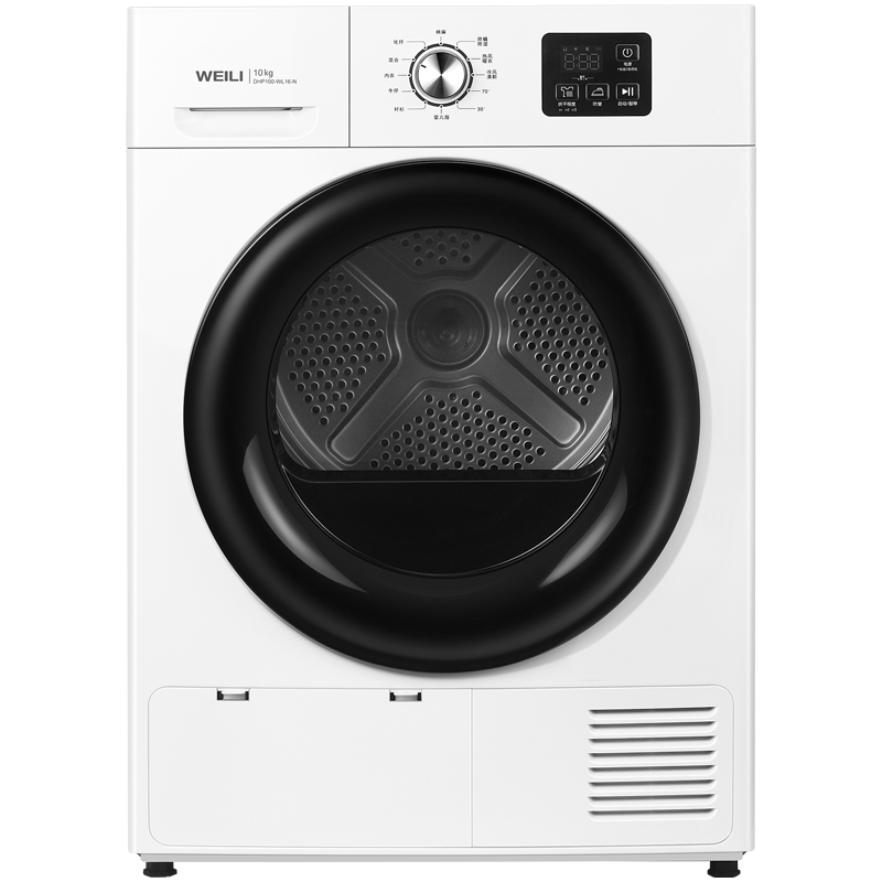 威力超大10kg排气烘干机家用高温除螨 大容量直排干衣机 防皱免烫智能温感DV100-WL78