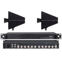 润普Runpu会议音频扩声系统麦克风信号放大器室内室外远距离增强信号专业10路天线放大器RP-TXF210B