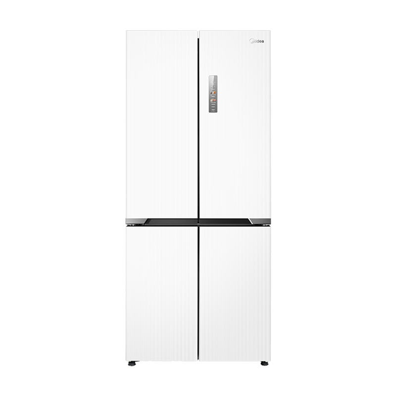 美的(Midea)冰箱510L十字四开门60cm超薄零嵌入双变频PT净味无霜双系统双循环家用MR-535WUSPZE