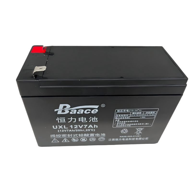 BAACE恒力铅酸蓄电池UXL12V7Ah(含配件卸货)块