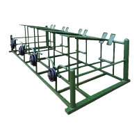 革康 GK-JSQC8038 卧拉组合训练器 室外大型体能训练力量锻炼健身器械户外体能训练器材4人组钢铁长城锻炼设备