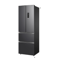 [官方正品]美的出品华凌冰箱326法式多门一级能效双变频风冷家用电冰箱节能保鲜净味冰箱BCD-326WFPH