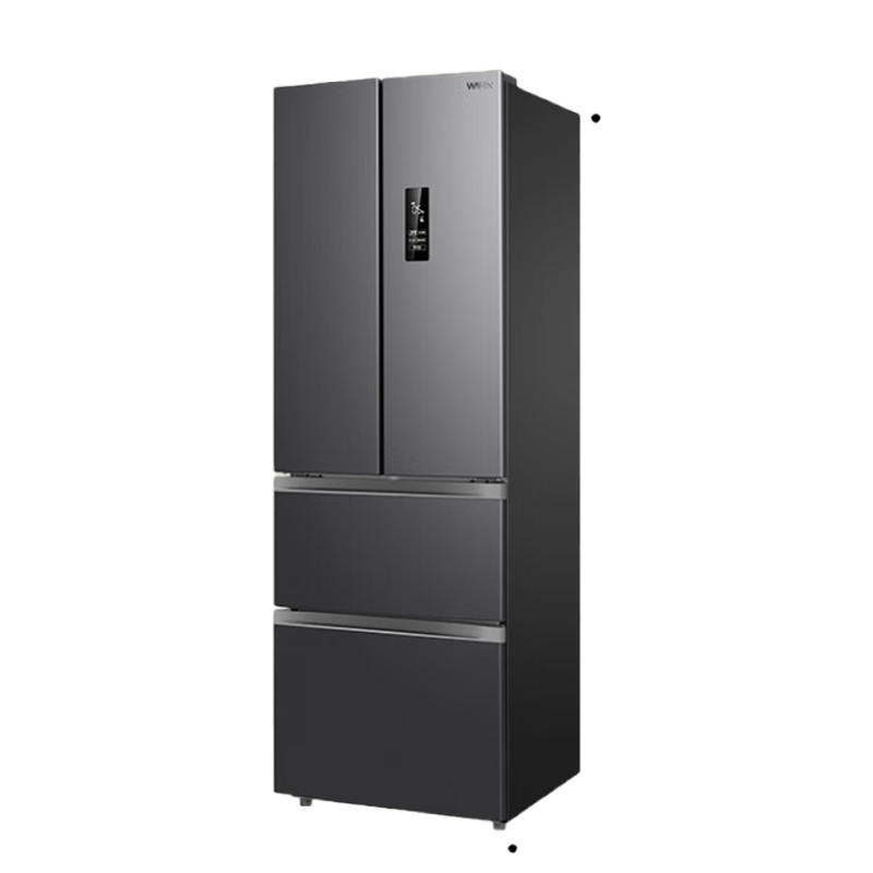 [官方正品]美的出品华凌冰箱法式多门一级能效双变频风冷家用电冰箱节能保鲜净味冰箱BCD-326WFPH