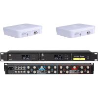 润普Runpu会议音频扩声系统麦克风信号放大器距离增强信号专业16路壁挂吸顶天线放大器RP-TXF216X