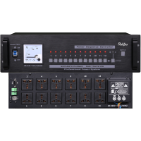 润普Runpu会议音频扩声系统专业12路电源时序器(带232)RP-DSX12S