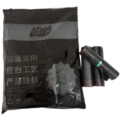 植巾 L230 45*50cm 抽绳款垃圾袋 165个/包 (单位:包) 黑色