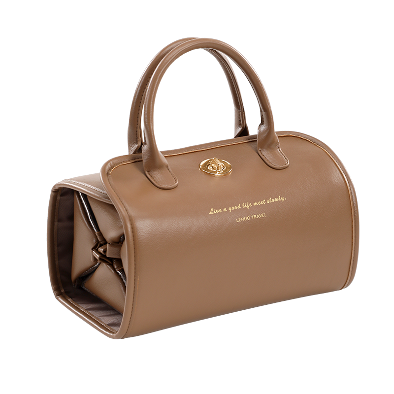 折叠化妆包女便携式2025新款高端大容量轻奢旅行化妆品收纳袋