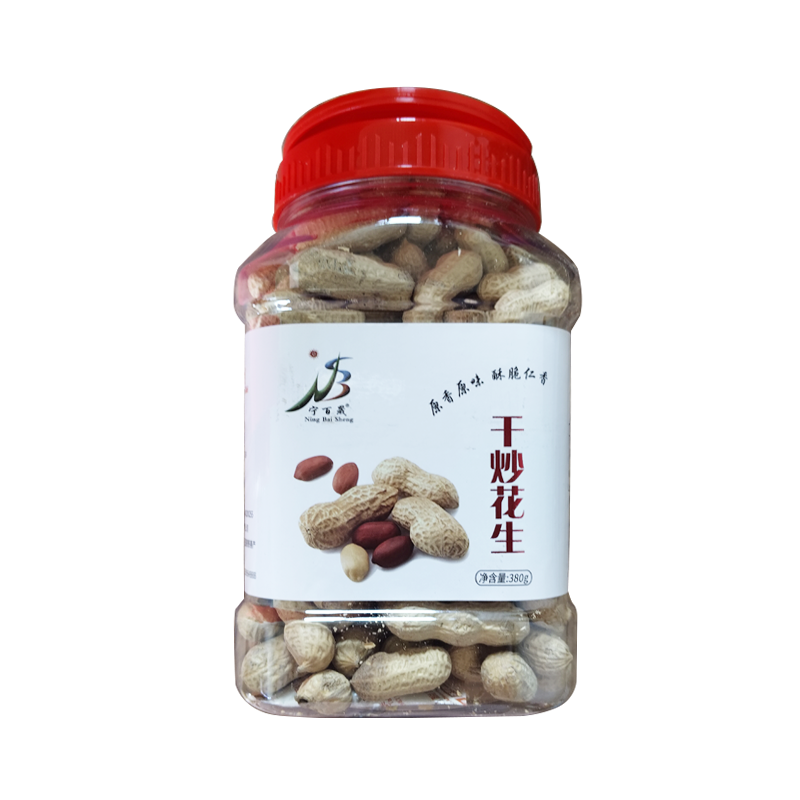宁百晟干炒花生380g/罐