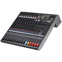 润普Runpu 会议音频扩声系统专业12路多编组调音台多编组模拟十二路调音台RP-S-TD12