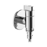 九牧(JOMOO)黄铜镀铬角阀4分陶瓷阀芯自动止水亮面洗衣机角阀74093-706/1B-1