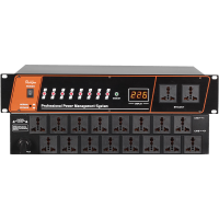 润普Runpu会议音频扩声系统专业16路电源时序器RP-XDS16