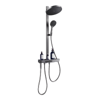 九牧(JOMOO) 丝雨方管贴墙淋浴器 36692-809/HBS-1