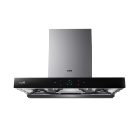 [官方旗舰]华帝(Vatti) 三腔启世S2 油烟机23m³大吸力顶吸触控式抽油烟机三体自清洁i11179