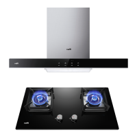 华帝(VATTI)烟灶套餐 欧式 顶吸 油烟机灶具套餐 23m³大吸力免拆洗 i11109S+71B 天然气