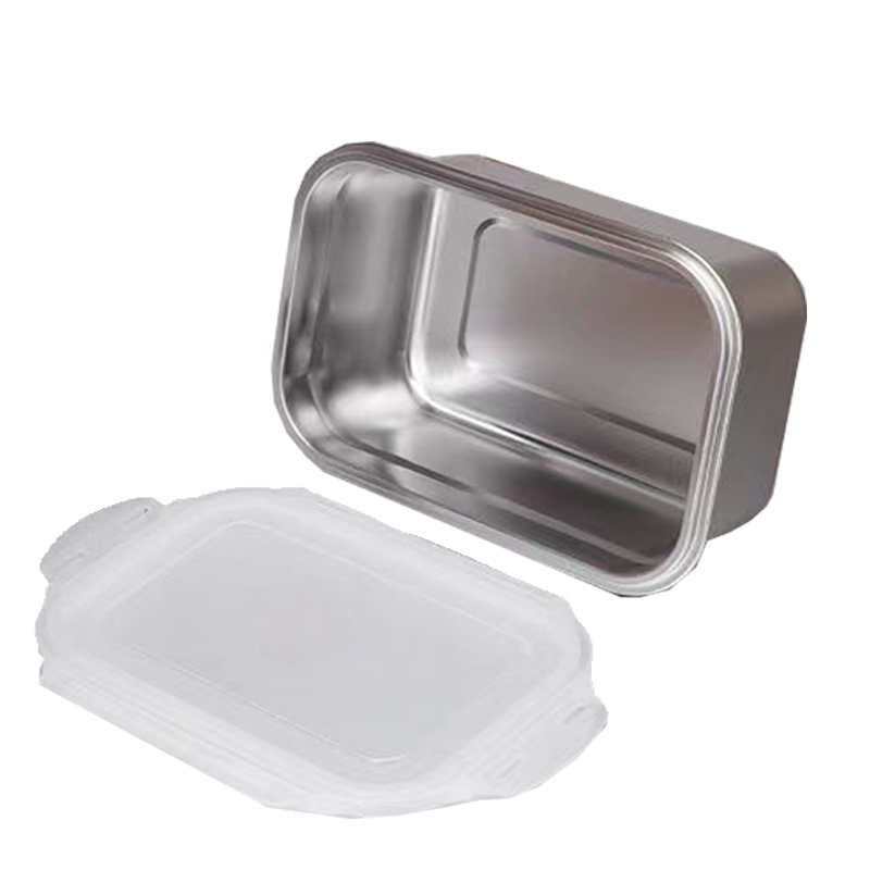 橙亿鸿 304不锈钢方盒 保鲜盒 47*34.5*13cm/个