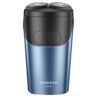 飞科(FLYCO)电动剃须刀剃须刀刮胡刀剃须刀 便携款旋转式生日礼物男士双刀头 FS885[45分钟续航]