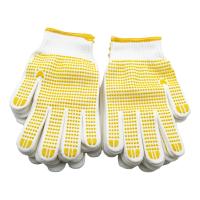 永满铁运 点塑手套 黄点 副