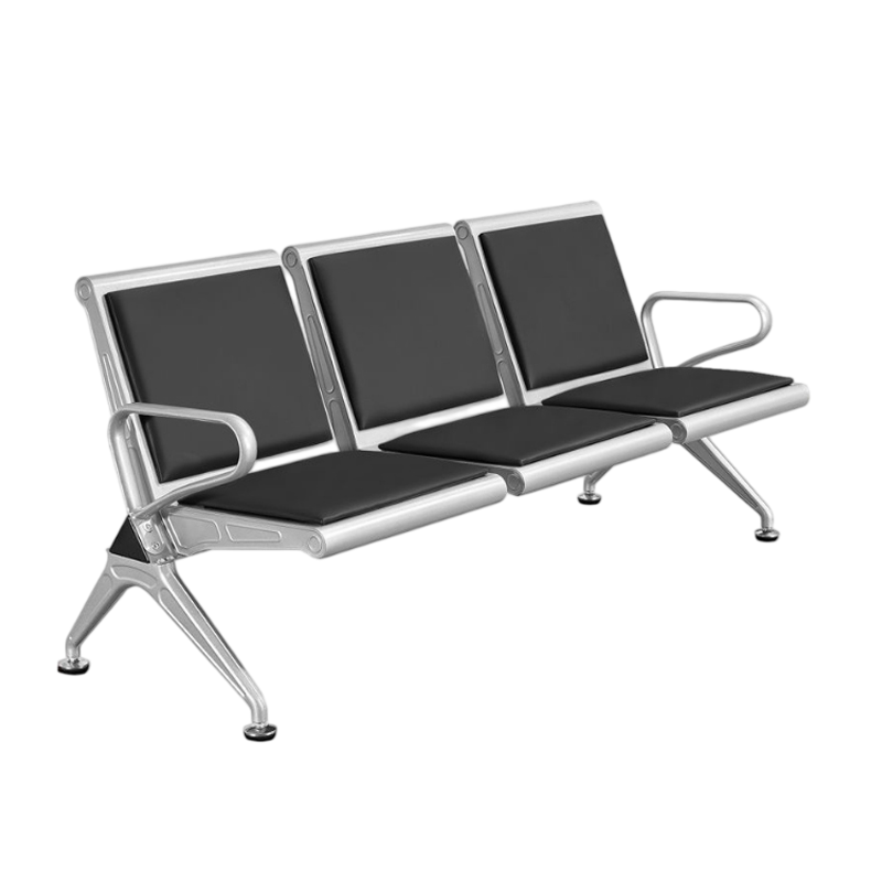 酷美智悦 三人位连体椅 KM-JZ189 个