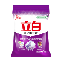 立白超洁薰衣香洗衣粉1kg易漂无残留3倍洁净力不伤衣更柔顺