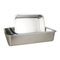 橙亿鸿 不锈钢平底方盆 自助餐快餐盆 长方盒 50*35*7cm/个