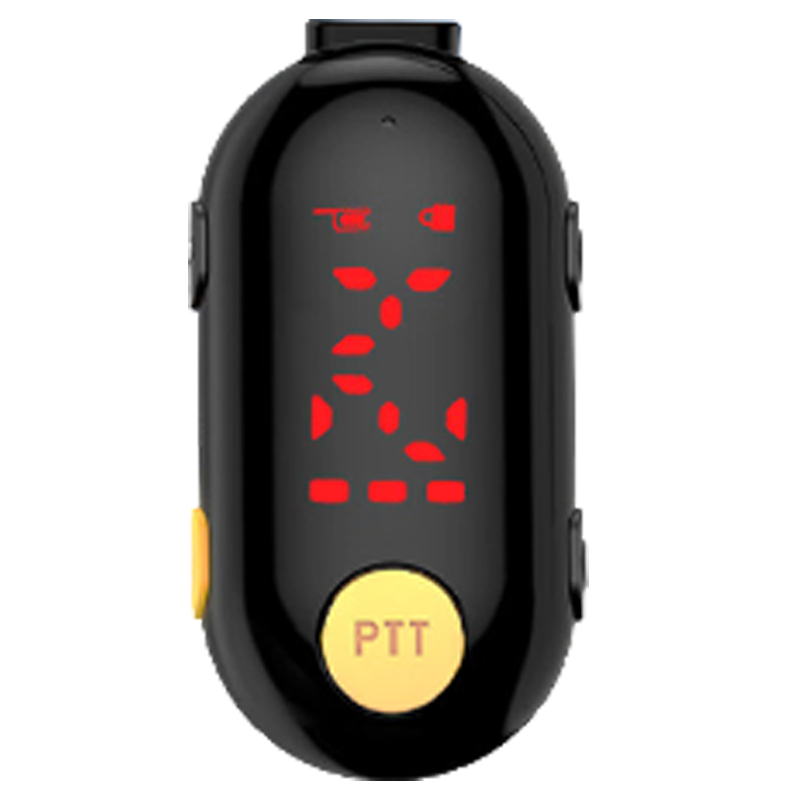爱国者(aigo)E168i迷你对讲机领夹式 一键对频 适用小型服务场所饭店KTV室内无线美容院4S店酒店餐厅户外
