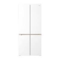 美的出品华凌冰箱520十字对开门冰箱1级能效自动除霜四星级冷冻室501升雾隐白变频电脑控温低至34分贝