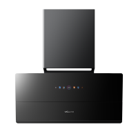 万和[小双翼DJ738 Pro·双腔大吸力]侧吸抽排油烟机24大风量爆炒自清洗一级能效手势控制智旋洗