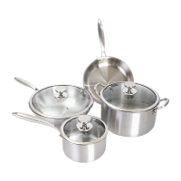 吾梓 锅具套装 四件套 套