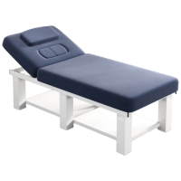晋舰美容床家用采耳按摩床中医推拿床理疗床含胸洞185*70cm不含凳蓝色
