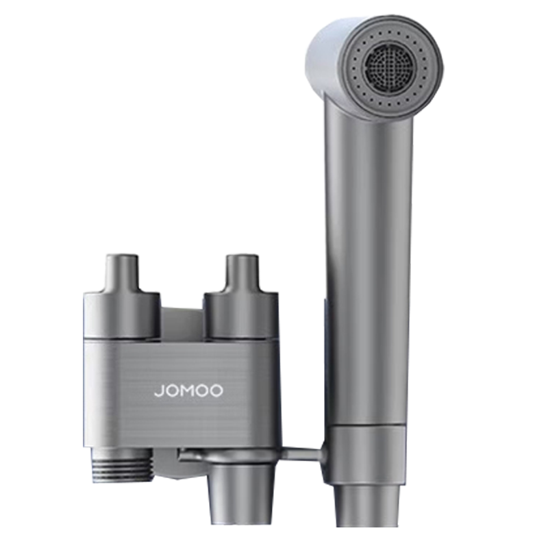 九牧(JOMOO)黄铜角阀4分阀芯紧密双控双出冲洗喷枪角阀74095-706/HBS1-1