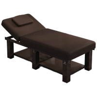 晋舰专用美容床家用采耳按摩床中医推拿床理疗床190*80cm不含凳棕色